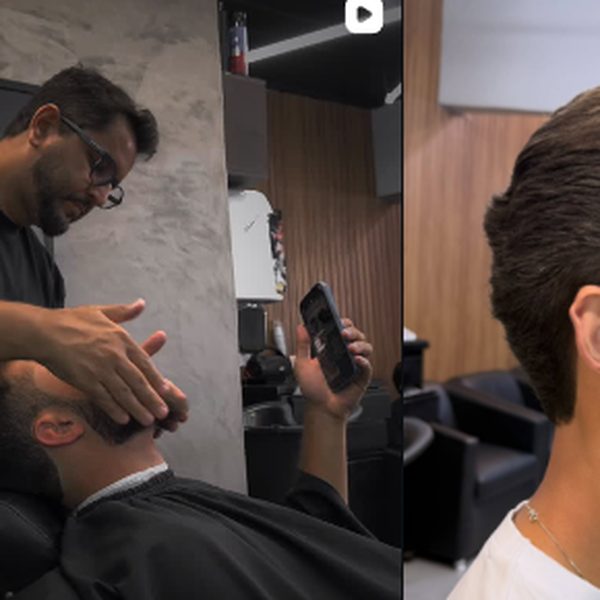 Atendimento na Rafa Barbearia